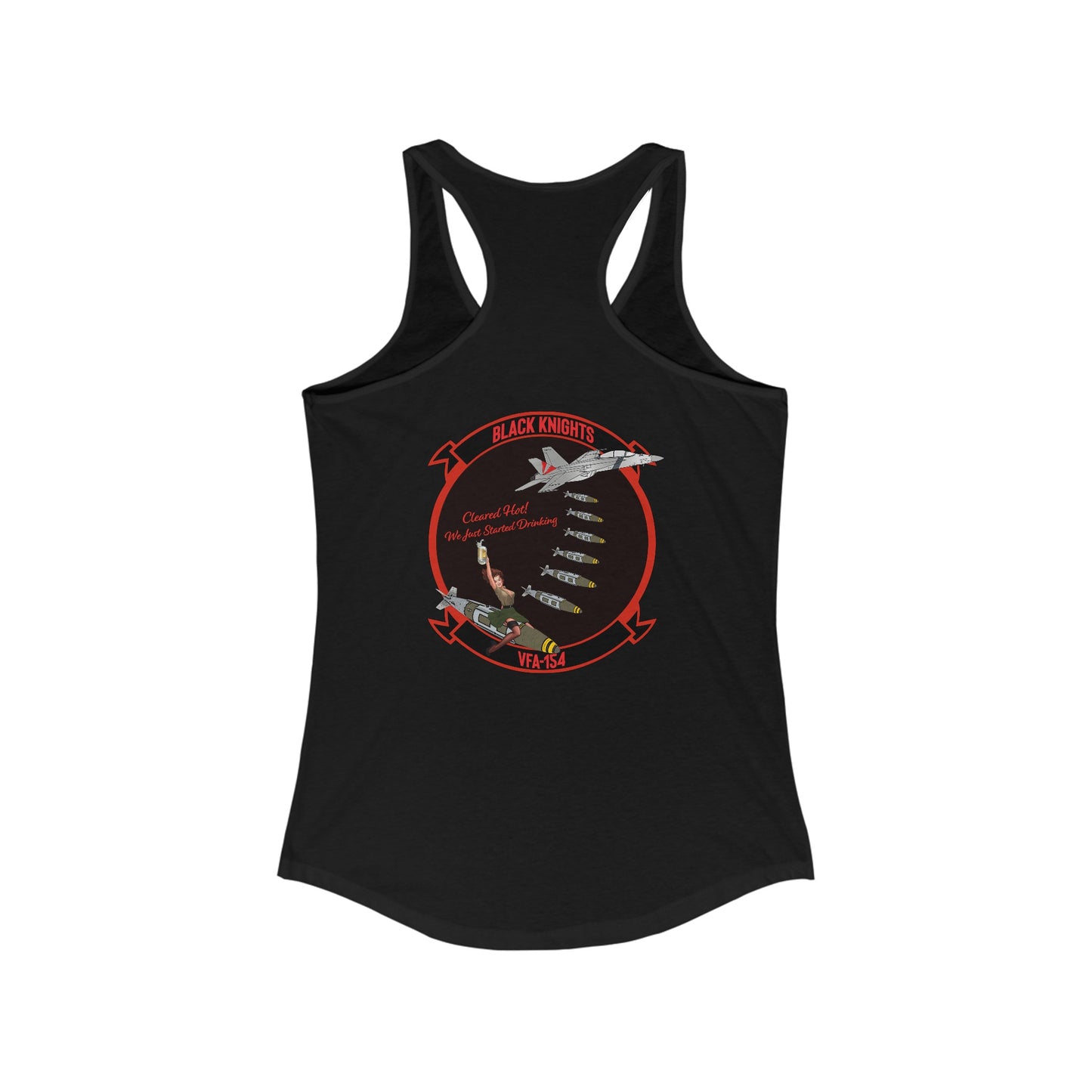 VFA-154 'Black Knights' Racerback Tank Top