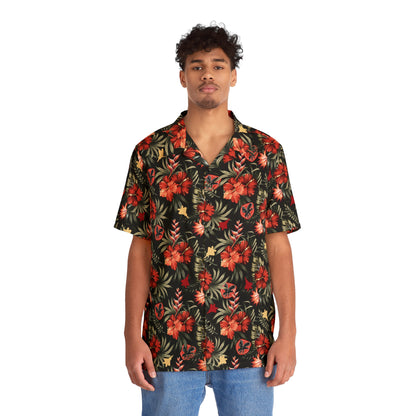 27th Fighter Squadron Men's Hawaiian Shirt