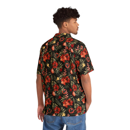 27th Fighter Squadron Men's Hawaiian Shirt