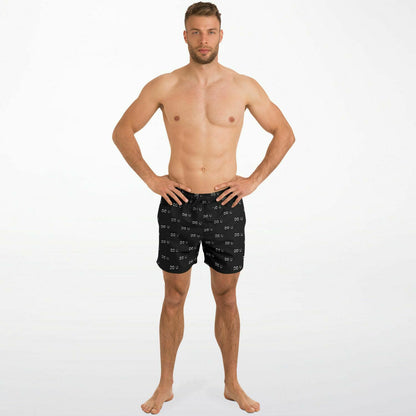DO U Bigger print Swim Trunks Men - AOP
