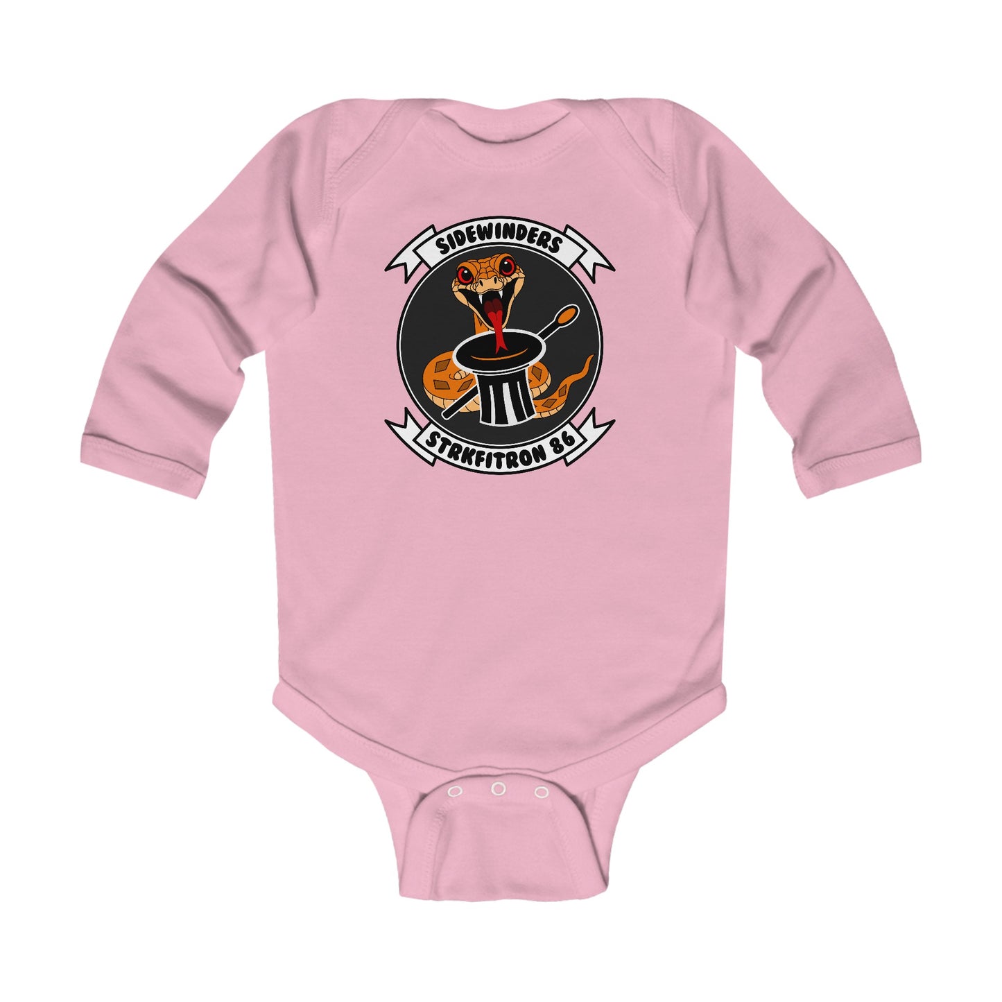 VFA-86 "Baby Snake Logo" Infant Long Sleeve Bodysuit