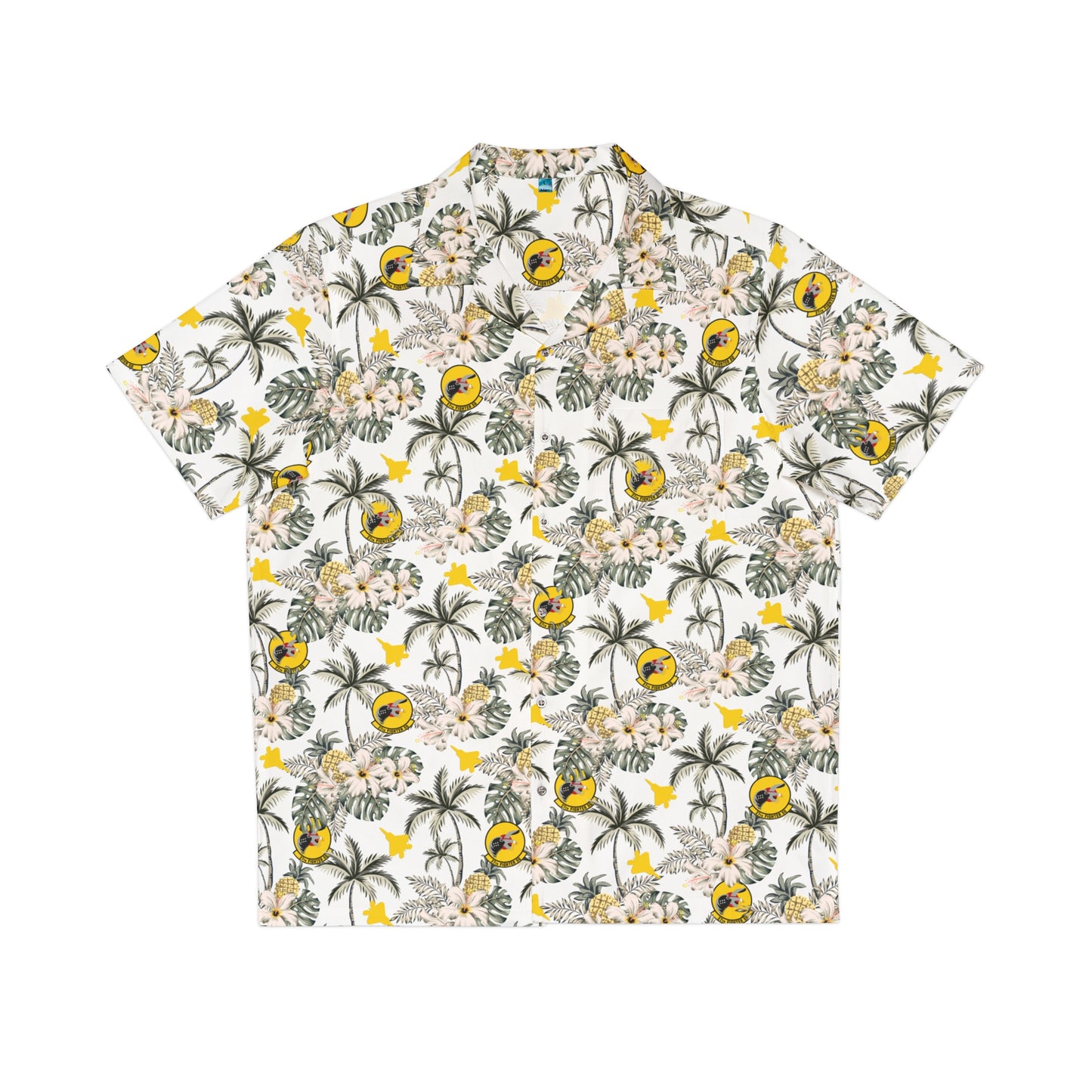 27th Fighter Squadron YELLOW Men's Hawaiian Shirt