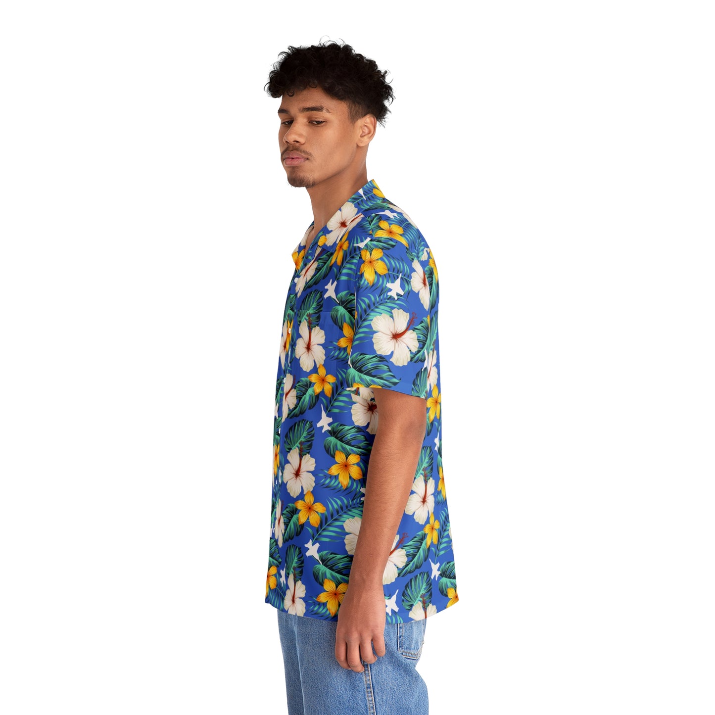 NEW STYLE!! Mens Hawaiian Shirt