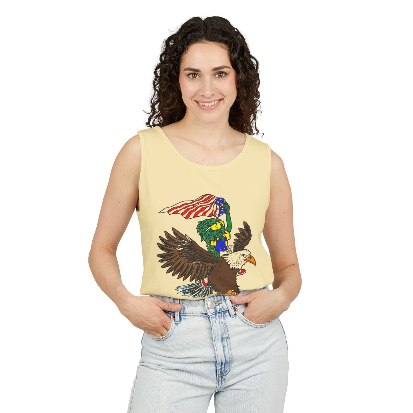MERICA Unisex Garment-Dyed Tank Top