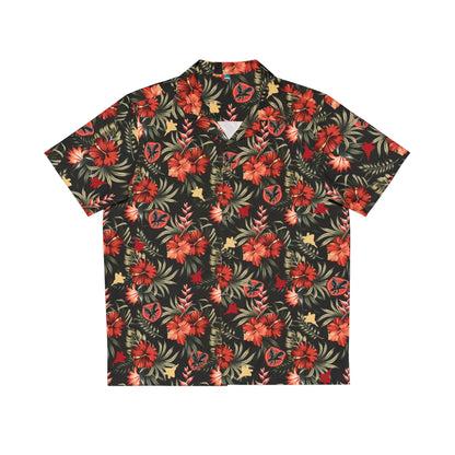 27th Fighter Squadron Men's Hawaiian Shirt