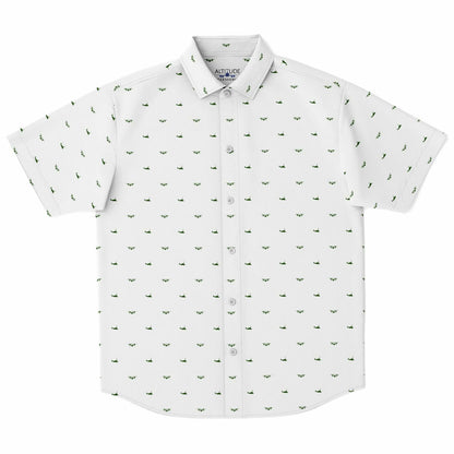 Osprey #61 planes Short Sleeve Button Down Shirt