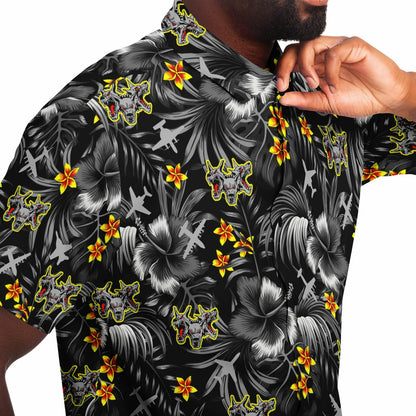 VX-30 'Black Hawaiian' Men's Short Sleeve Button Down Shirt