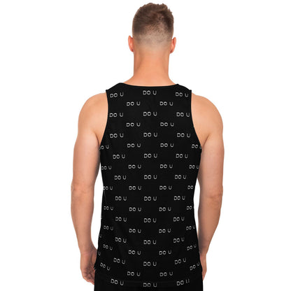 DO U BIGGER print Unisex Tank Top - AOP