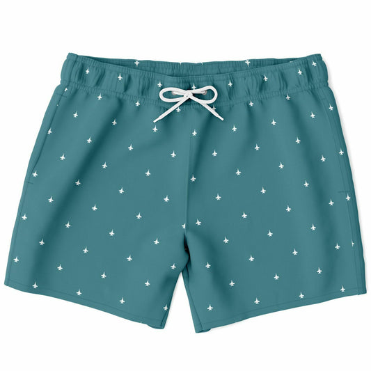 Keri Warner large F-18 #52 and 6 plane Swim Trunks Men