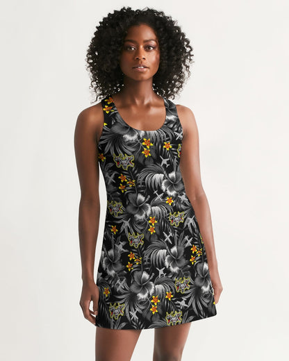 VX-30  Women's All-Over Print Racerback Dress