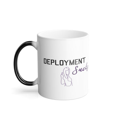 VMM-364 'Deployment Sucks' Magic Mug with Zap, 11oz