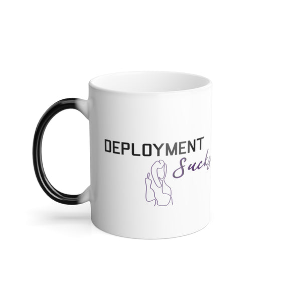 'Deployment Sucks' Magic Mug (With Custom Zap)