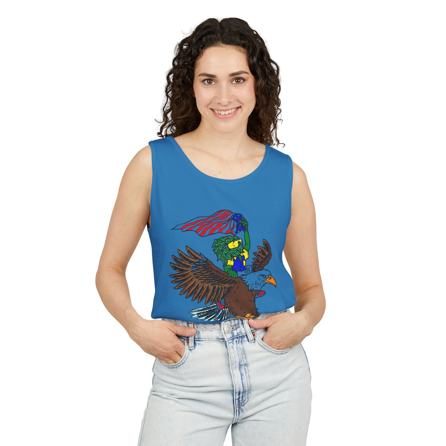 MERICA Unisex Garment-Dyed Tank Top
