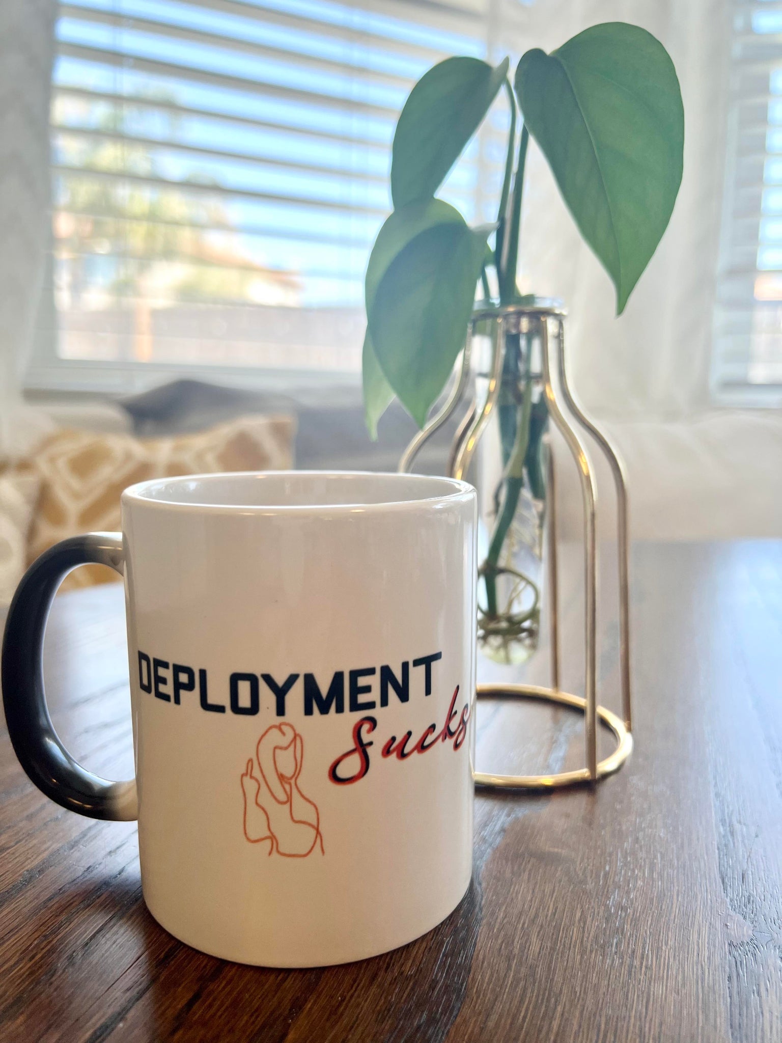 'Deployment Sucks' Magic Mug (With Custom Zap)