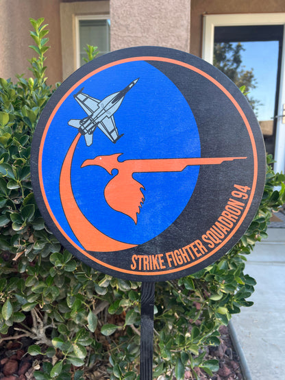 VFA-94 Wood Yard Sign (Sign only)