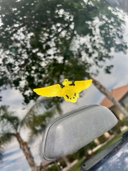 Metallic Gold Pilot Wing Decal