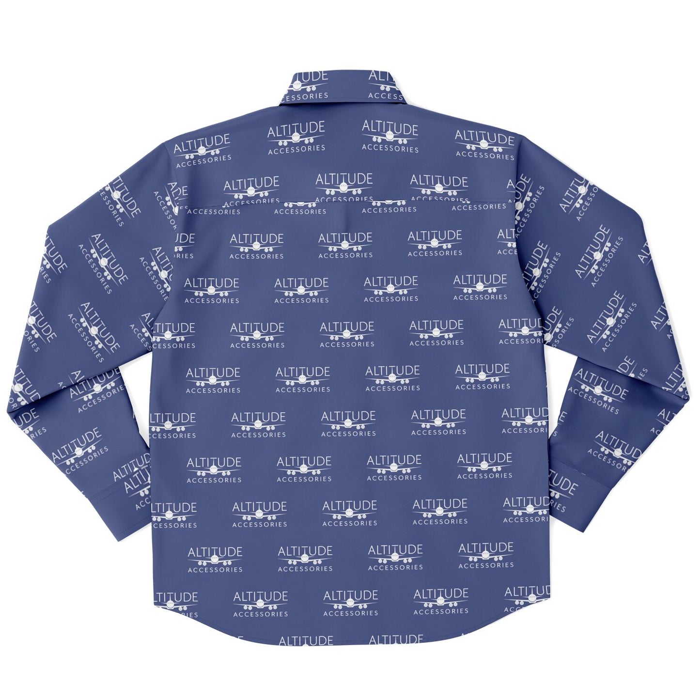 Mens Long Sleeve Button Down Shirt - AOP