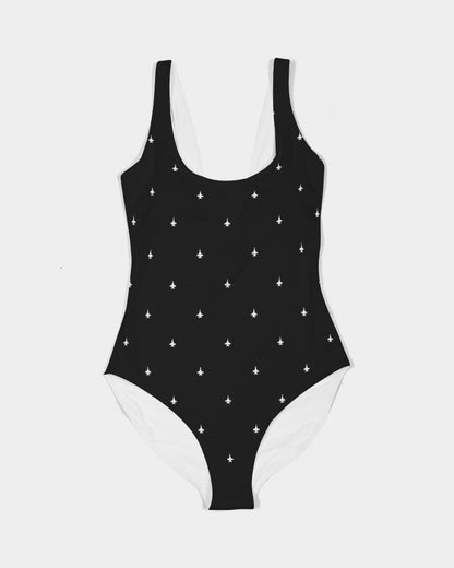 F-18 stroked Women's All-Over Print One-Piece Swimsuit ashleys order