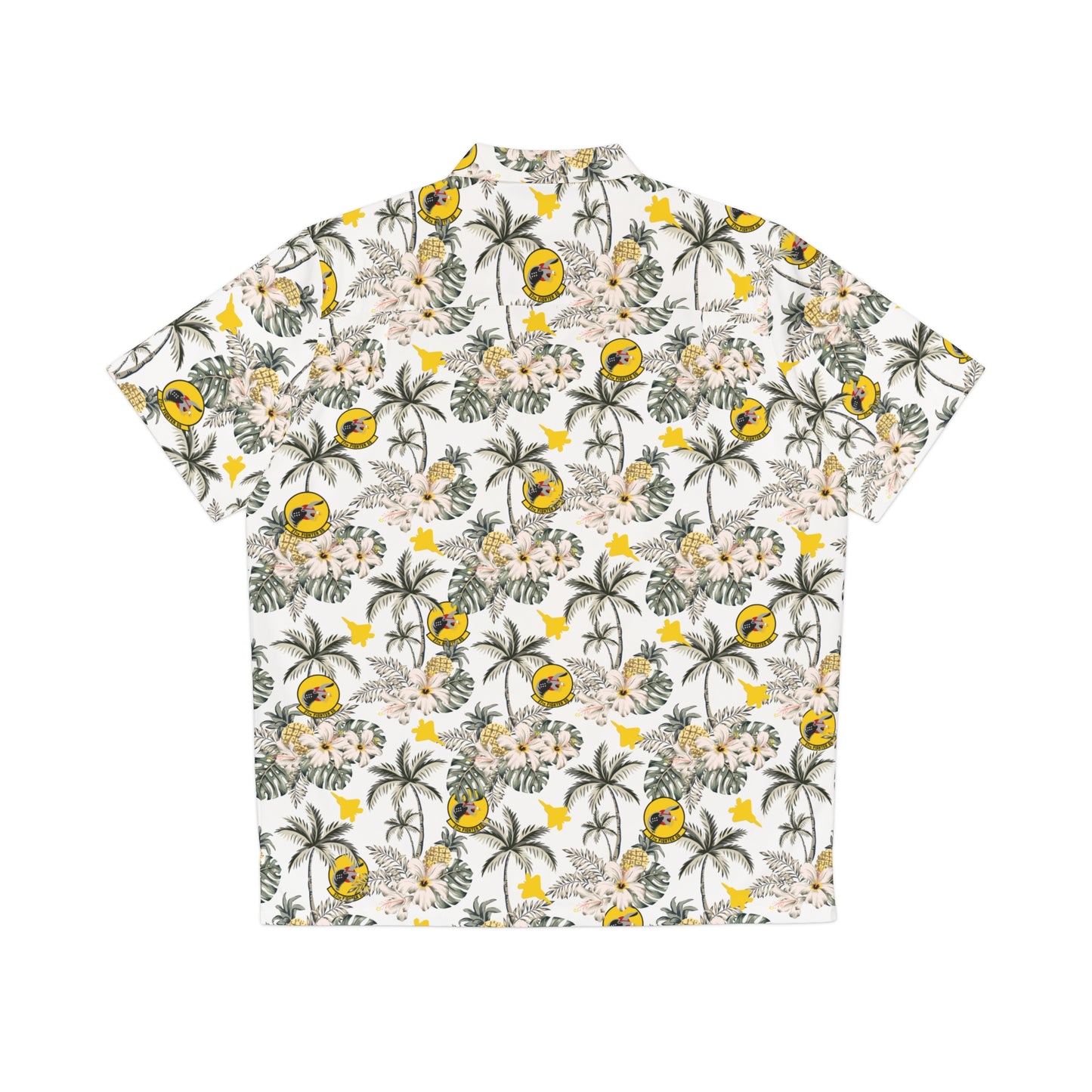 27th Fighter Squadron YELLOW Men's Hawaiian Shirt