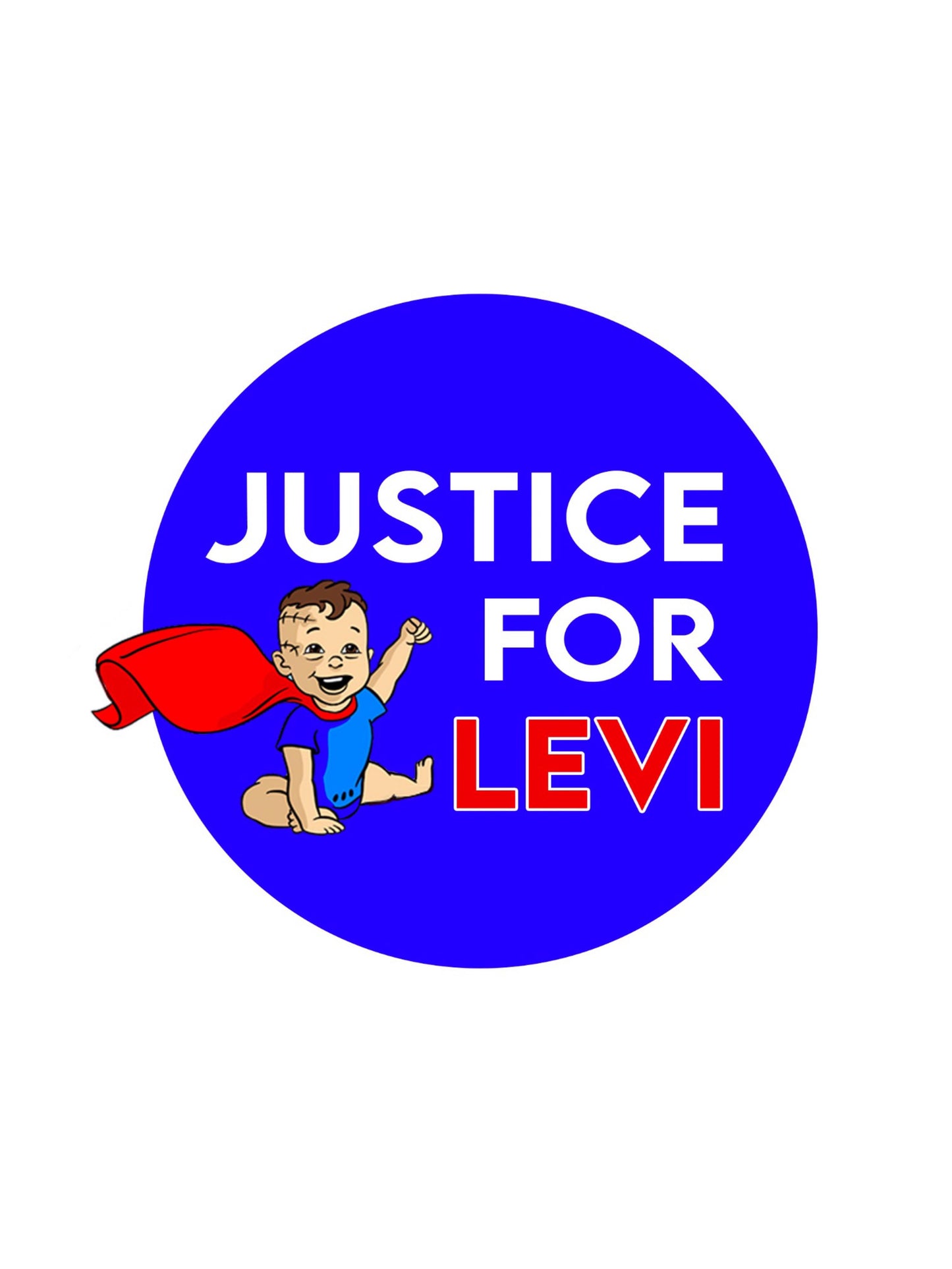 'Justice For Levi' Support Pin