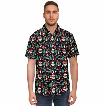 AV-8B Harrier Christmas 2023 Button Down Shirt