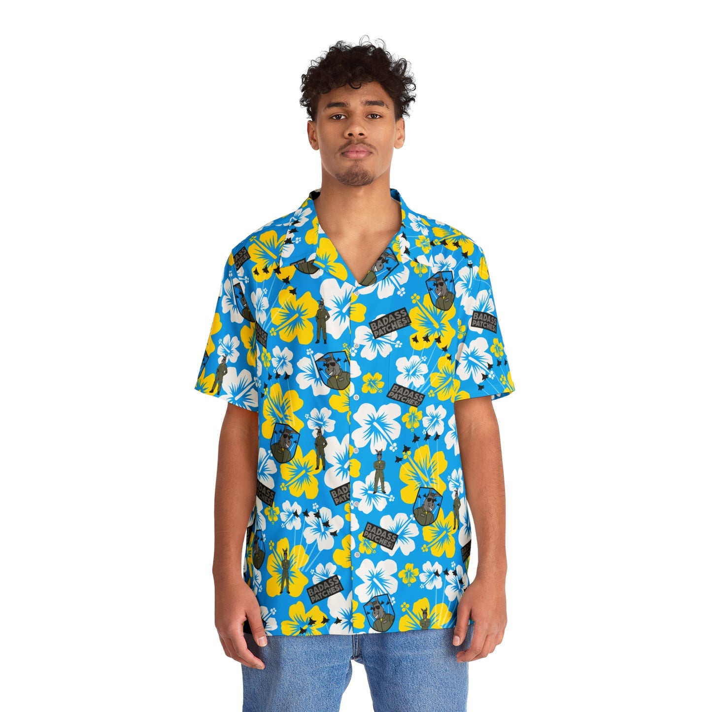 BADASS Men's Hawaiian Shirt GOOD FOR ORDERS
