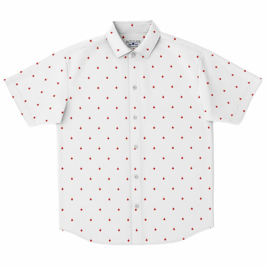 Growler #48 plane no stroke Short Sleeve Button Down Shirt