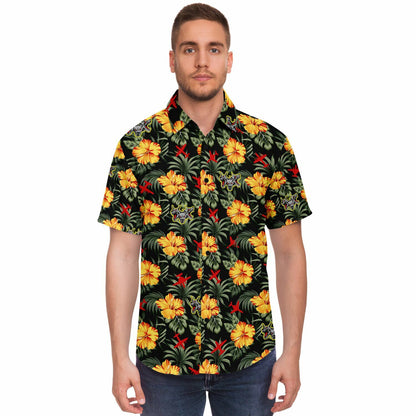 VX-30 TEST NO Order Short Sleeve Button Down Shirt - AOP