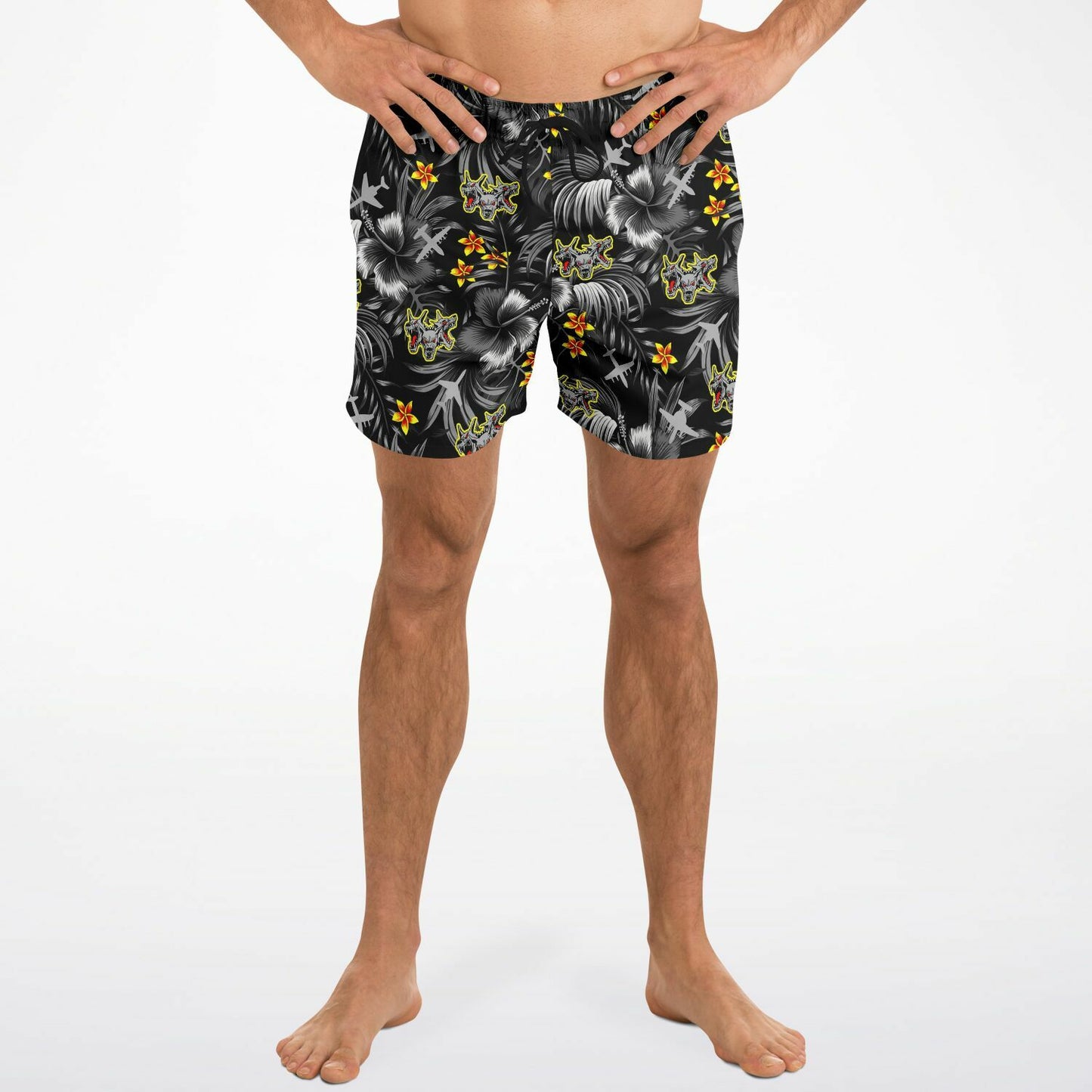 VX-30 'Black Hawaiian' Swim Trunks Men