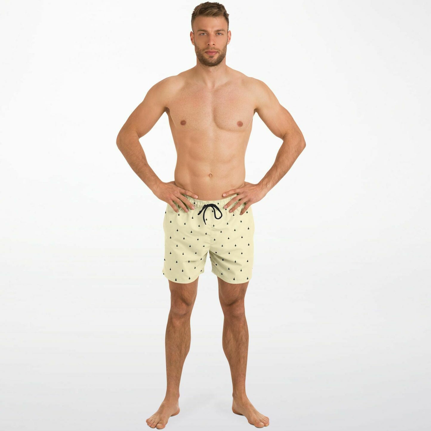 F-22 Small Mary Grace MoserSwim Trunks Men - #20 and black