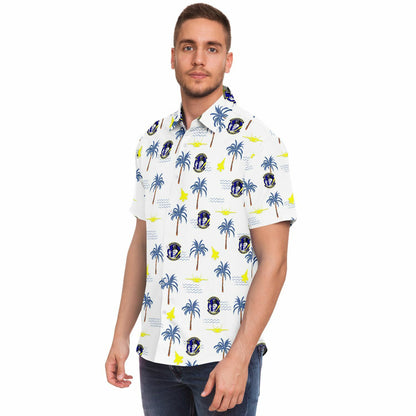 96th FS no order sample Short Sleeve Button Down Shirt - AOP