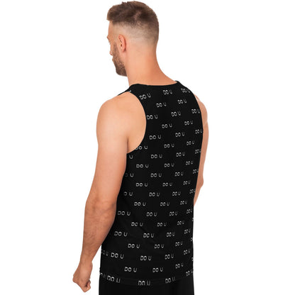 DO U BIGGER print Unisex Tank Top - AOP