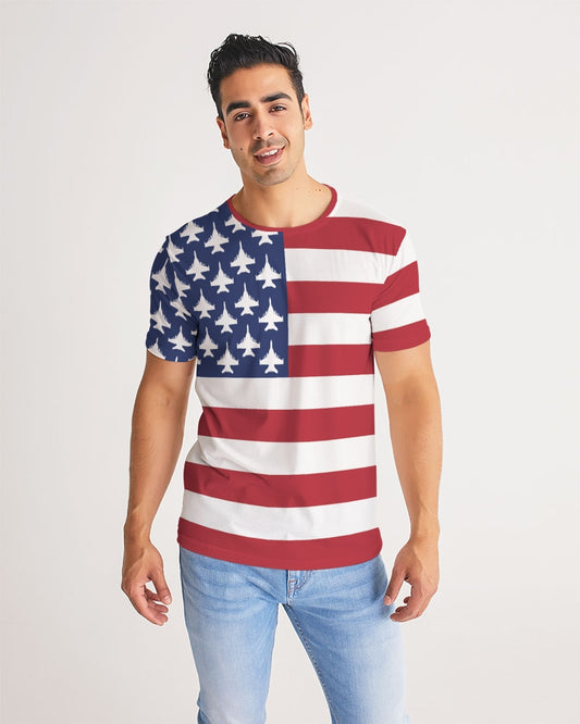 Growler American Flag Men's All-Over Print Tee