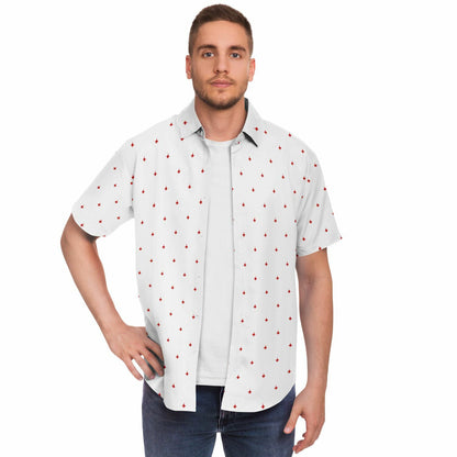 Growler #48 plane no stroke Short Sleeve Button Down Shirt