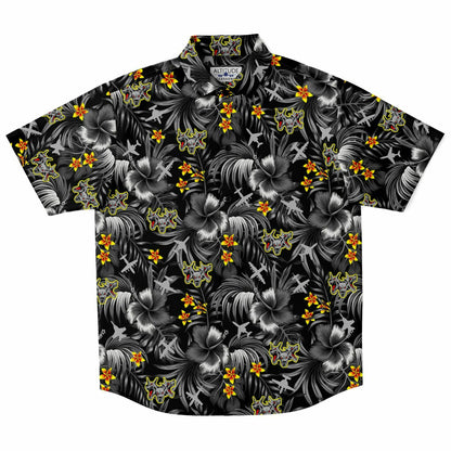 VX-30 'Black Hawaiian' Men's Short Sleeve Button Down Shirt