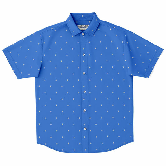 F-35B #53 shirt and #4 Jets Short Sleeve Button Down Shirt