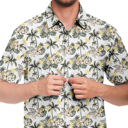 F-18 Super Hornet Hawaiian Button Down Shirt