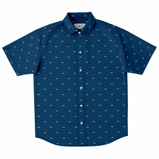 AH-1W #64 and #4 Helos Short Sleeve Button Down Shirt