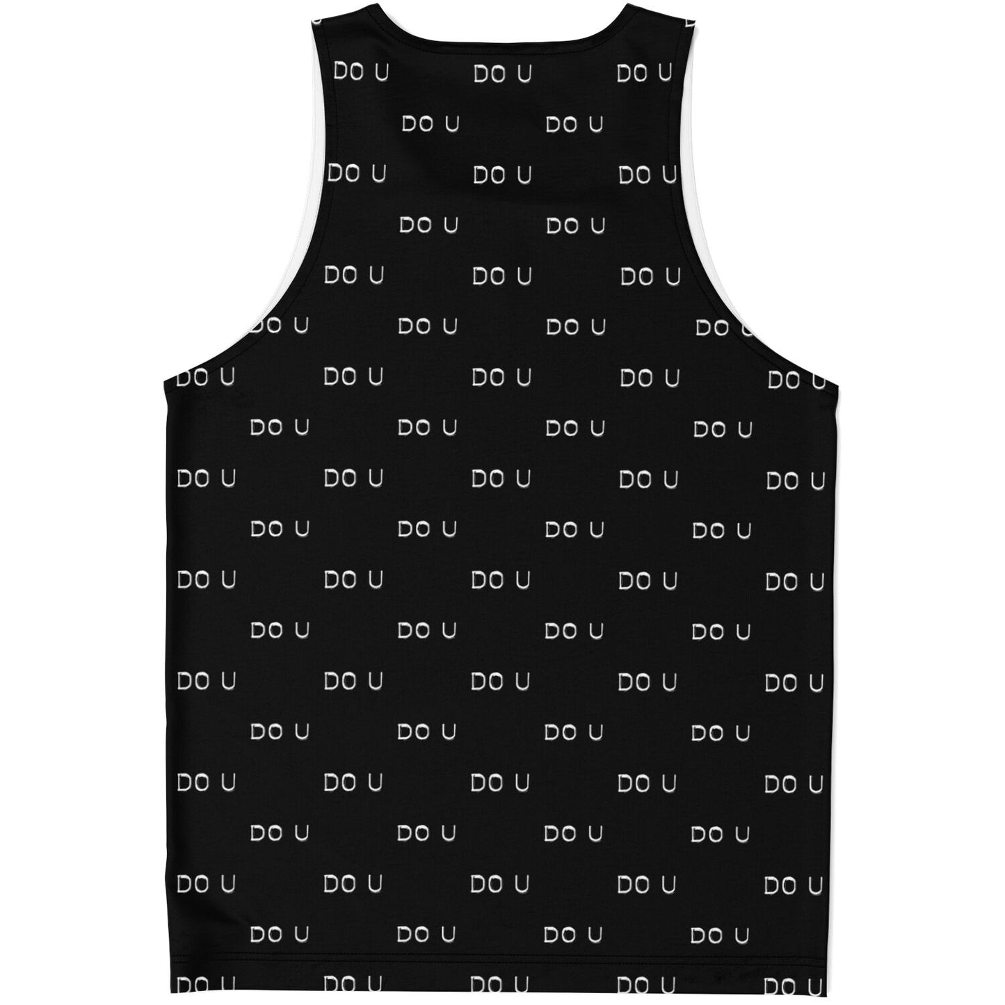 DO U BIGGER print Unisex Tank Top - AOP