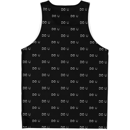 DO U BIGGER print Unisex Tank Top - AOP