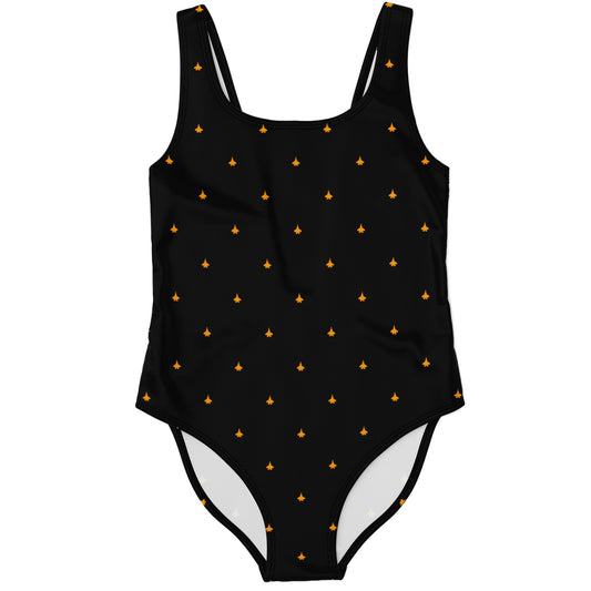 Diandra Vantrease Small F-35C #9 and black Womens One-Piece Swimsuit