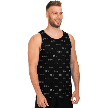 DO U BIGGER print Unisex Tank Top - AOP