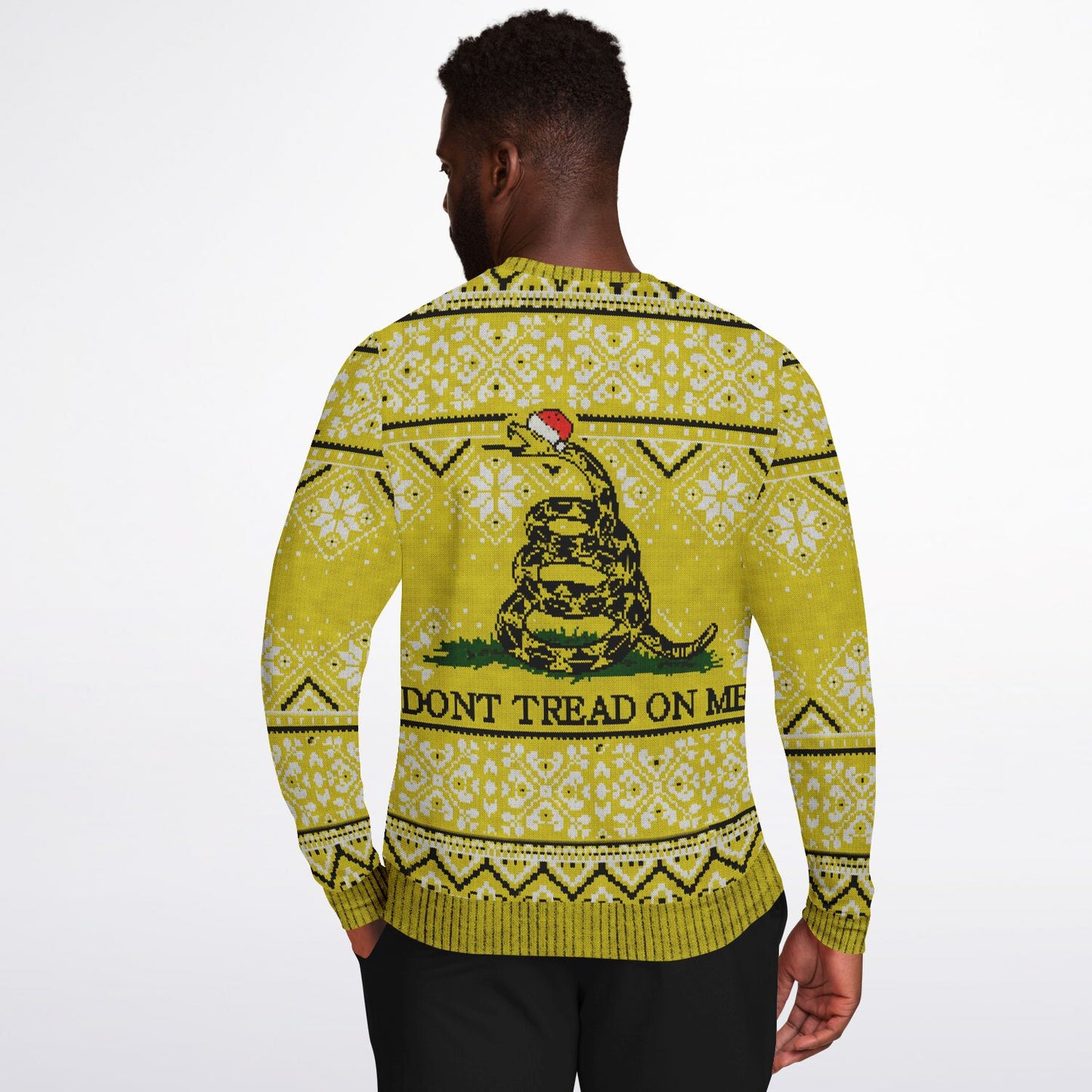 Dont tread on me Ugly Christmas Sweatshirt