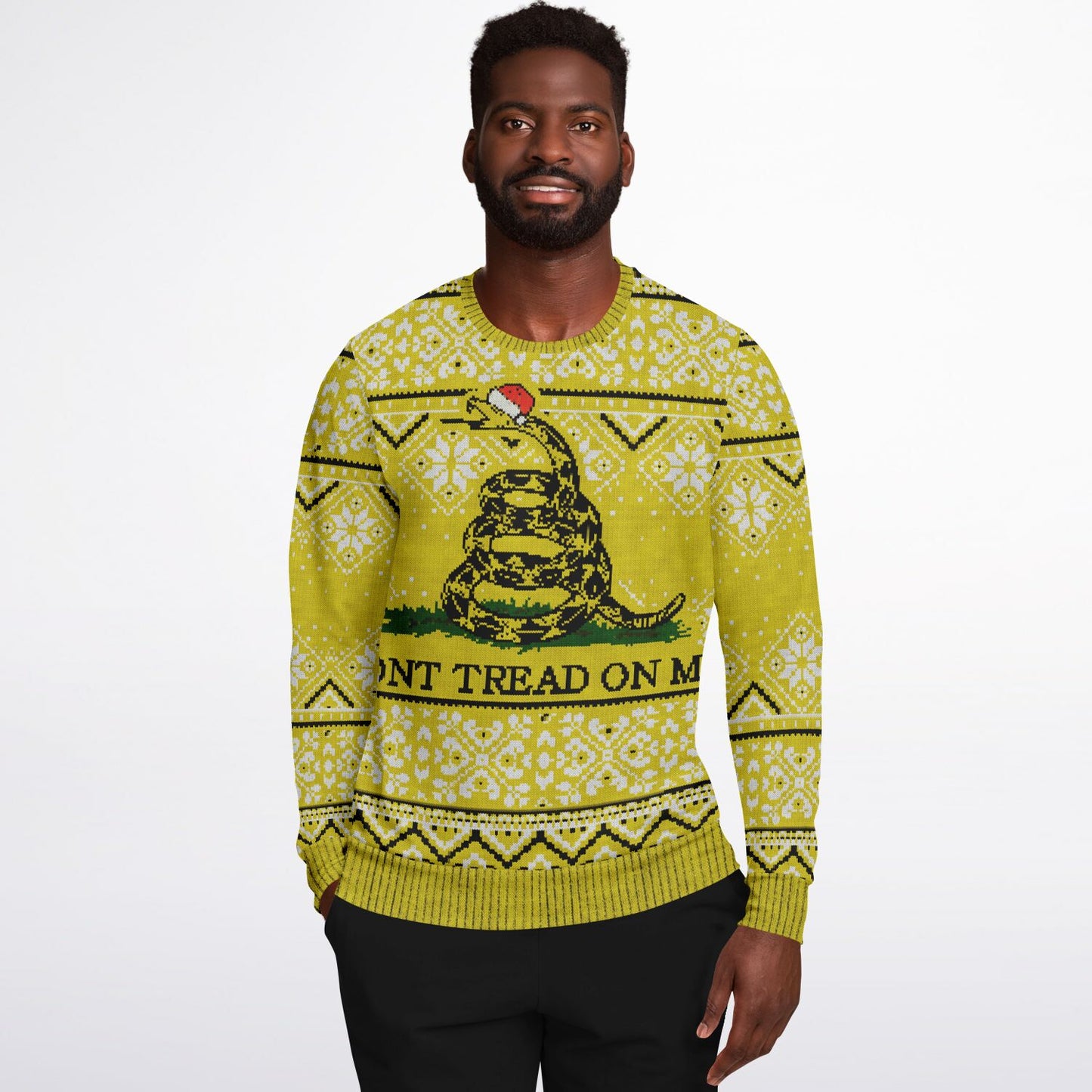 Dont tread on me Ugly Christmas Sweatshirt