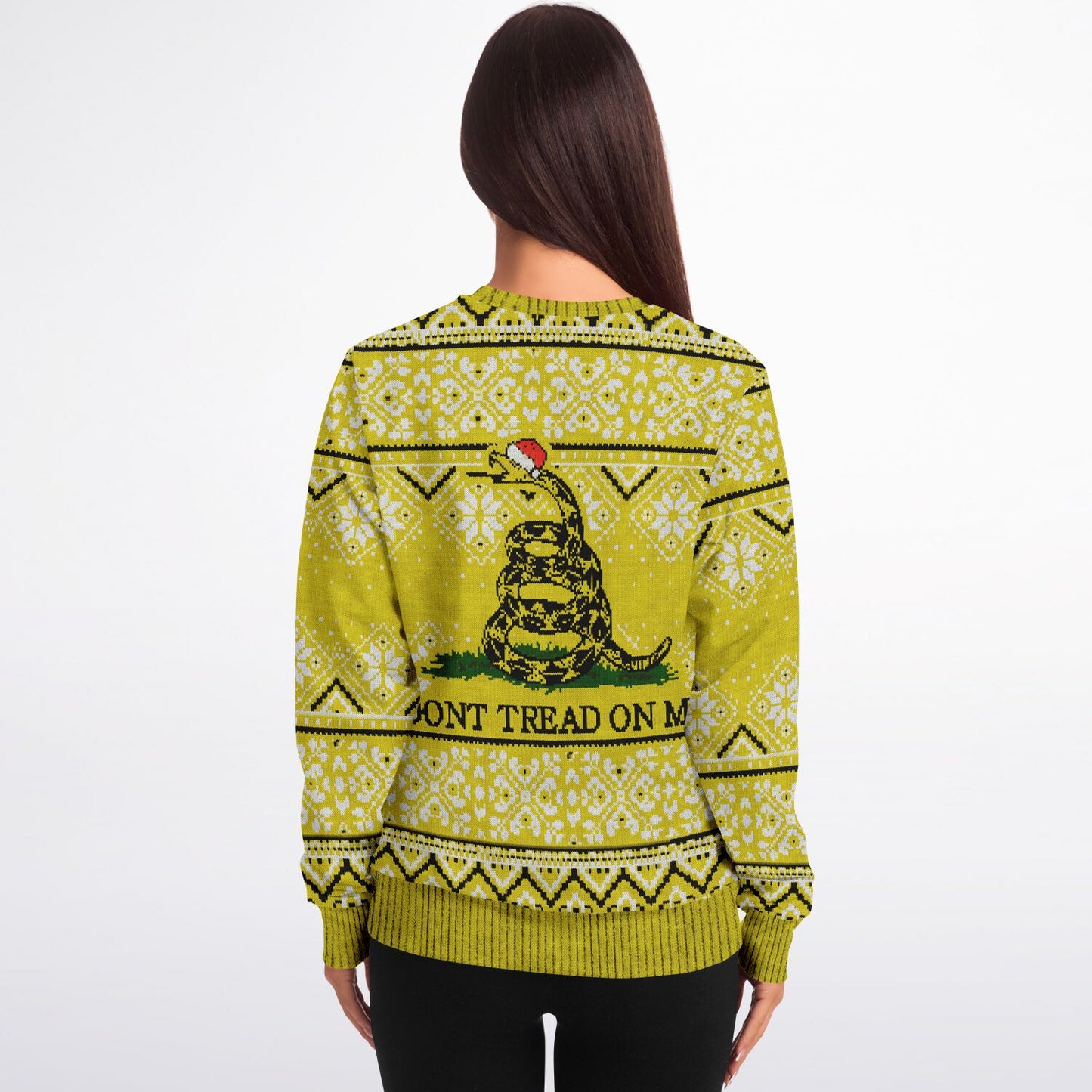 Dont tread on me Ugly Christmas Sweatshirt