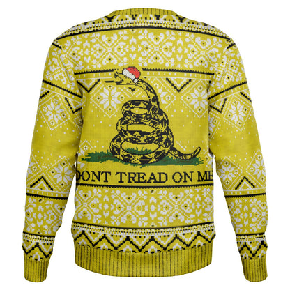 Dont tread on me Ugly Christmas Sweatshirt