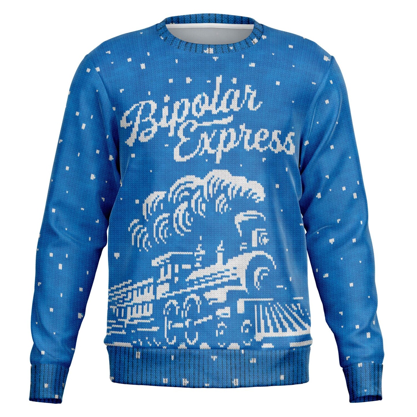 Bipolar Express Ugly Christmas Sweatshirt