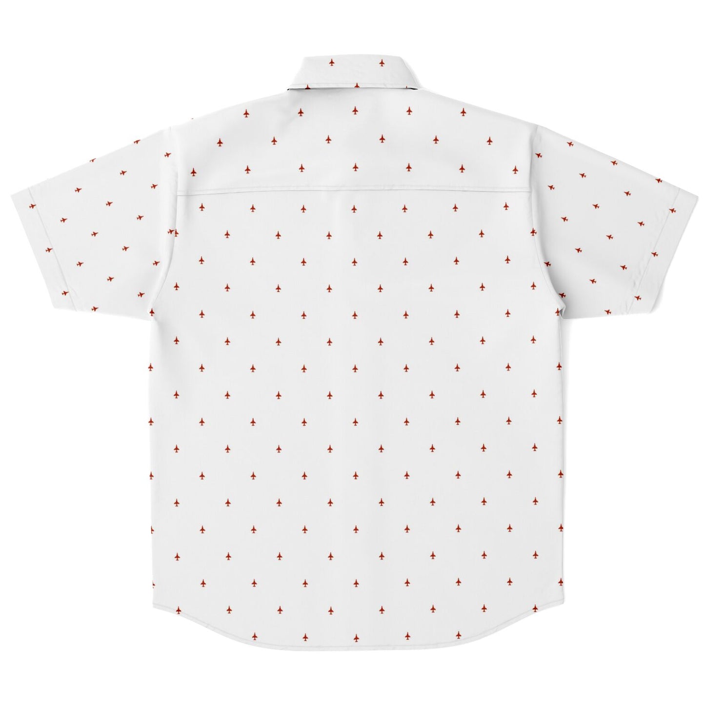 AV8B Harrier #47 and white Short Sleeve Button Down Shirt - AOP
