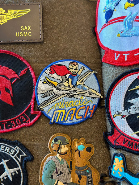 Miracle Mach (TBI) Patch Fundraiser