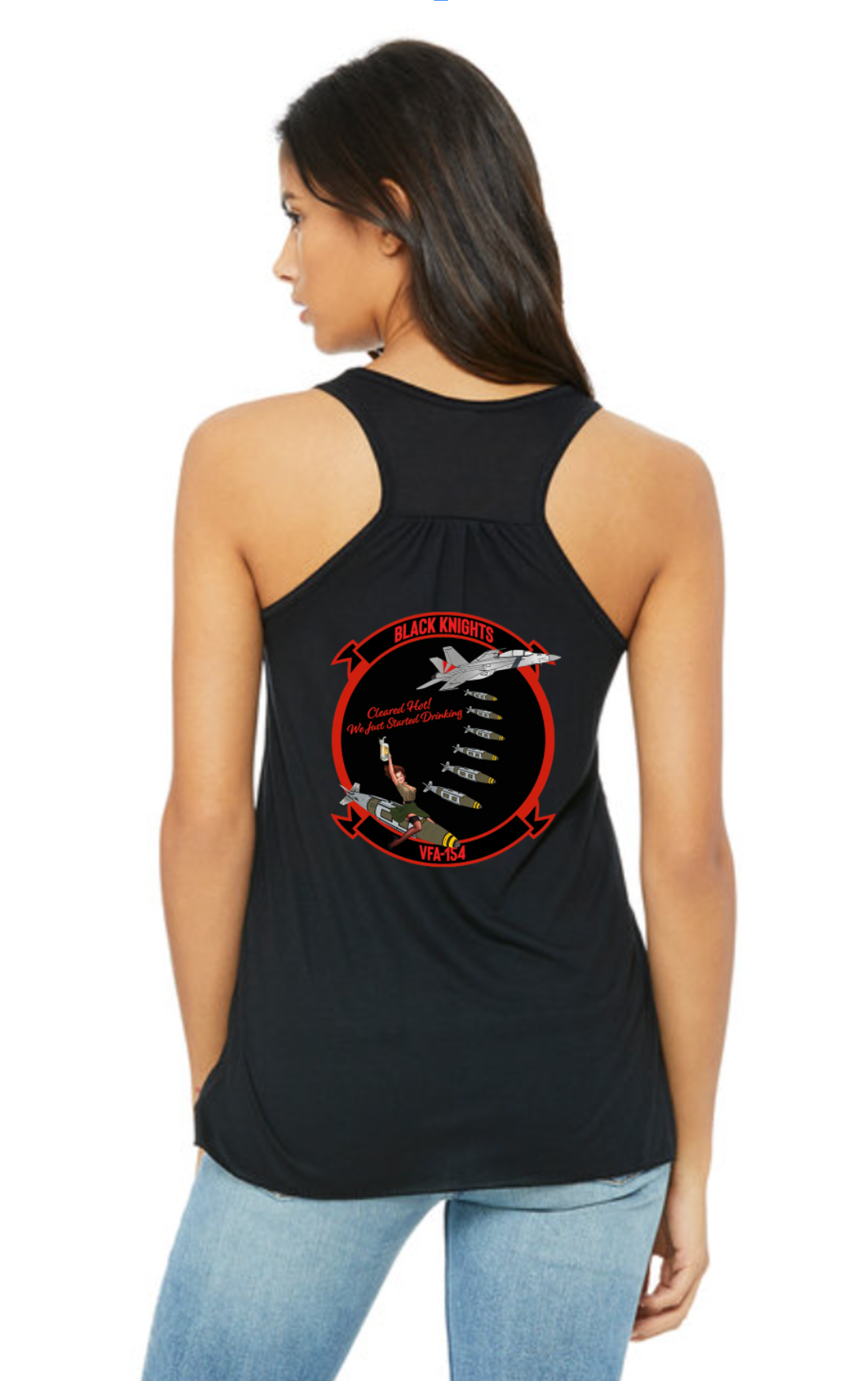 VFA-154 'Black Knights' Racerback Tank Top